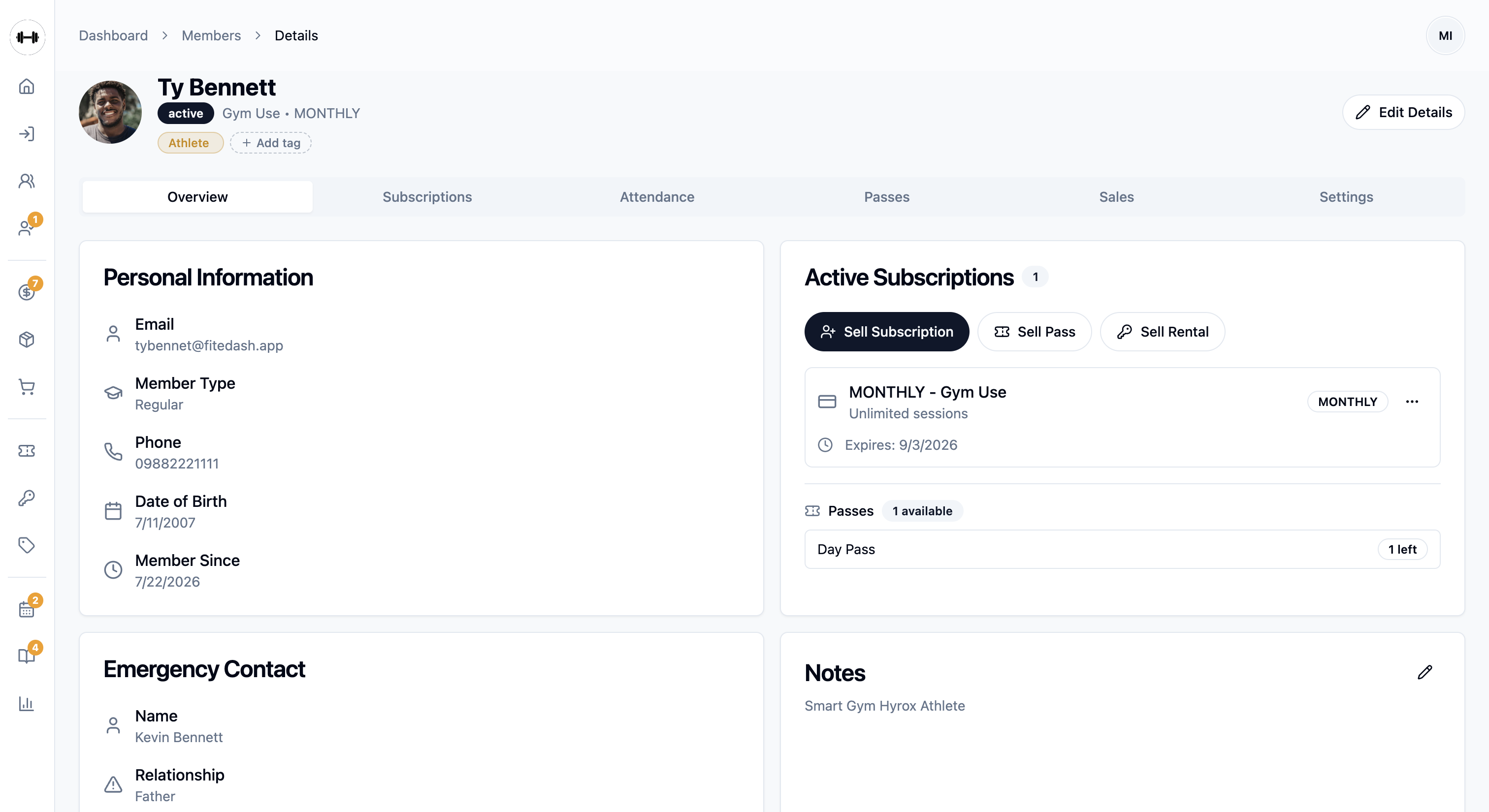 Member Profile
